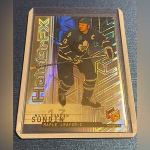 Mats Sundin Toronto Maple Leafs HoloGrFX Hockey Card